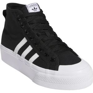 ADIDAS NIZZA MID TOP PLATFORM SNEAKER